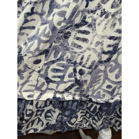 Free People Beach Day Boho Backless Halter Mini Dress Women's Size Large Ivory - Picture 7 of 11